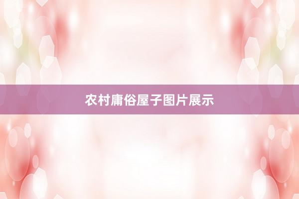 农村庸俗屋子图片展示